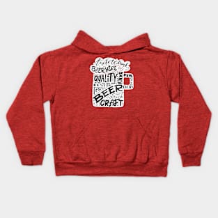 Time To Drink Beer Kids Hoodie